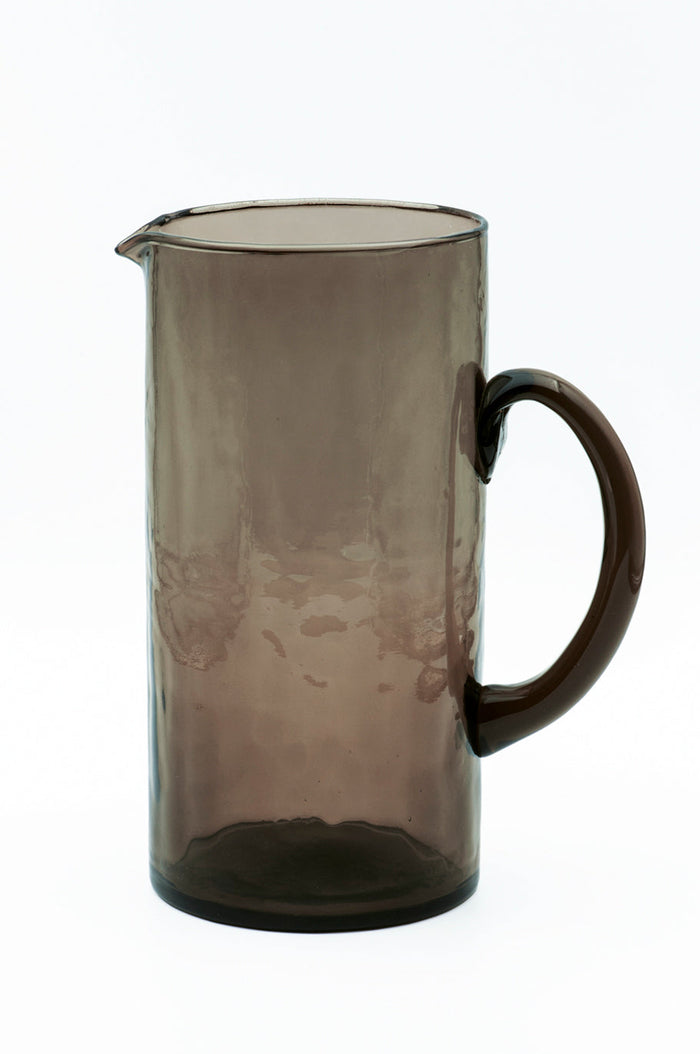 Glass Jug - Bronze