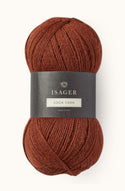 Isager Sock Yarn Rust 33 50g