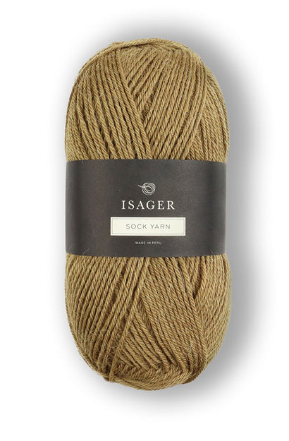 Isager Sock Yarn Natural Brown 7 50g