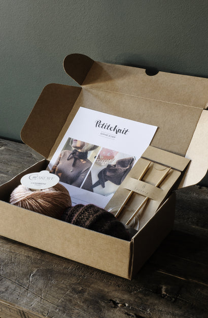 Sophie Scarf Knitting Kit