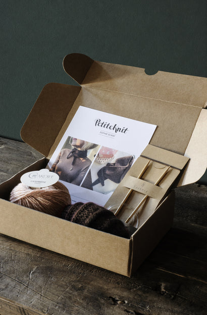 Sophie Scarf Knitting Kit