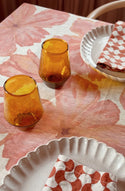 Stemless Wine Glass Set of 4 - Amber