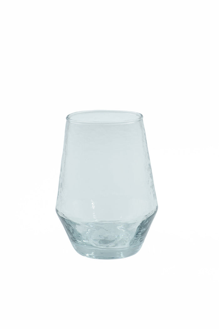 Stemless Wine Glass Set of 4 - Clear