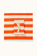 Red Stripe Napkin Set