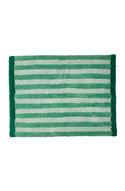 Stripe Reversible Green Bath Mat