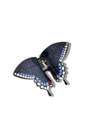 Claw Clip - Swallowtail Butterfly - Navy
