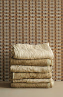 Sepia Houndstooth Tea Towel