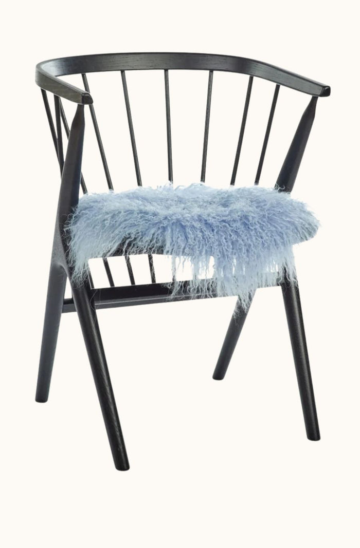 Tibetan Sheepskin Seat Cover - Summer Sky