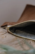 Toiletry Bag Tapered - Chesnut Brown