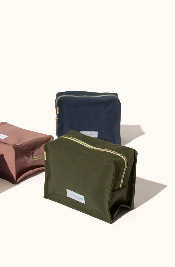 Toiletry Bag Cube - Caper Green