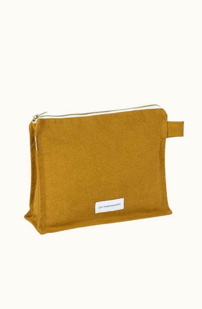 Toiletry Bag Tapered - Saffron Yellow