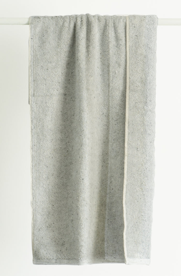 Trace Organic Hand Towel - Grey