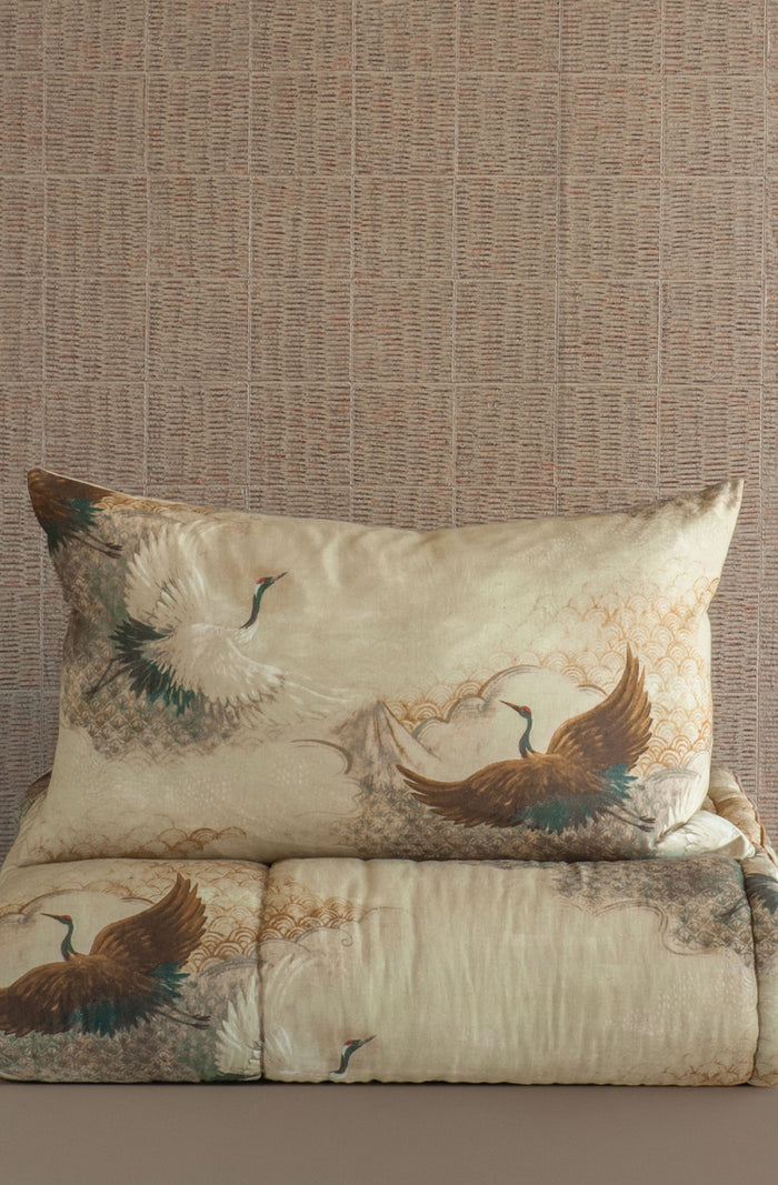 Tsuru Natural Pillowcase Pair