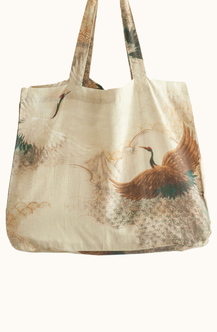 Tsuru Natural Tote Bag