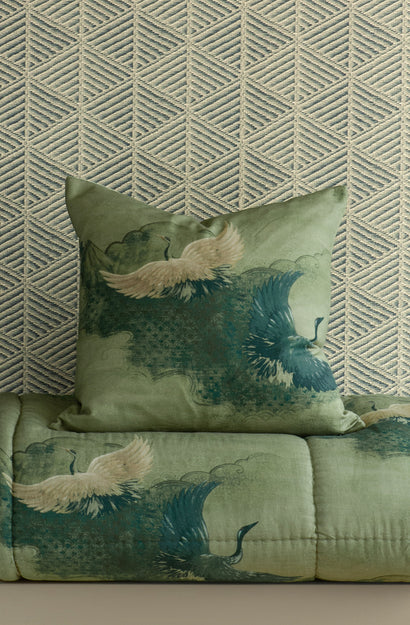 Tsuru Spruce Cushion