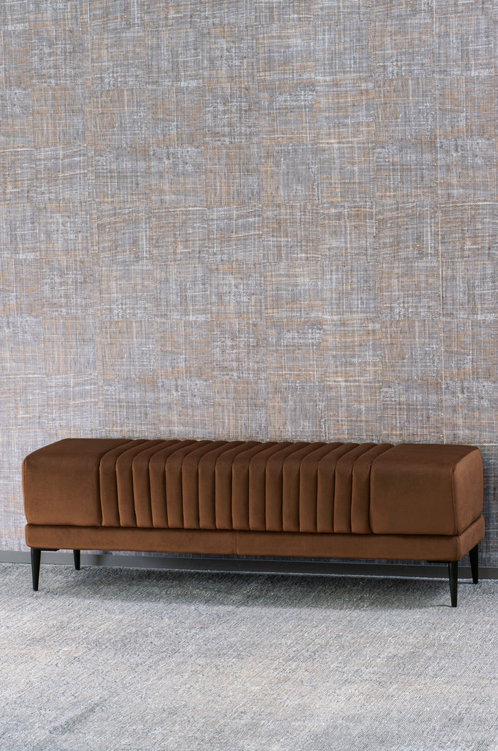 Vernara Copper Ottoman