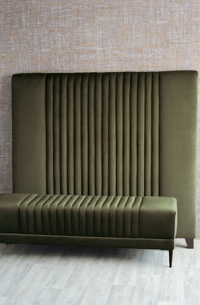 Vernara Deep Moss Headboard