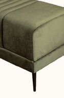 Vernara Deep Moss Ottoman