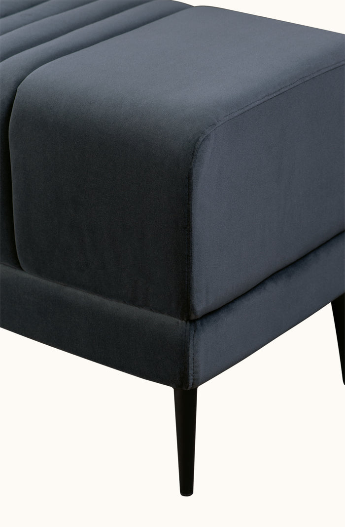 Vernara Midnight Ottoman