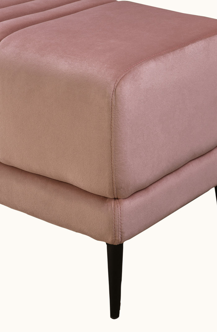 Vernara Dusky Pink Ottoman