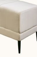 Vernara Parchment Ottoman