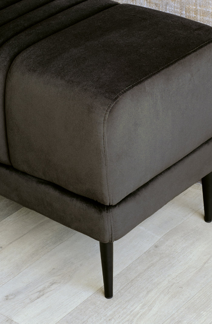 Vernara Walnut Ottoman