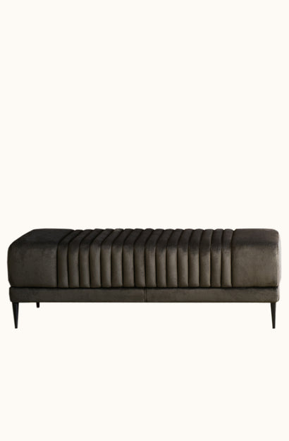 Vernara Walnut Ottoman