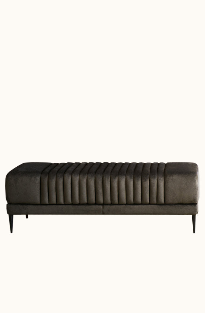 Vernara Walnut Ottoman