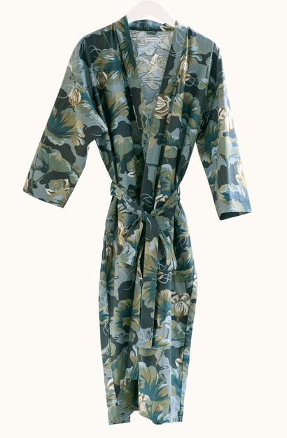 Waterlily Ocean Housecoat