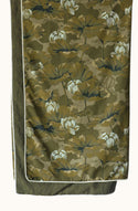 Waterlily Olive Throw