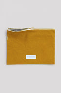 Small Pouch - Saffron Yellow