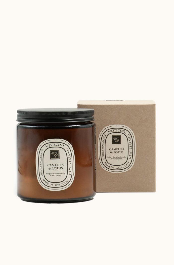 Candle - Camellia and Lotus