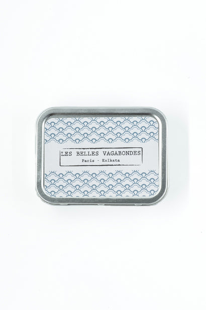 Silk Scarf - Windsor Marine Navy - Bandeau