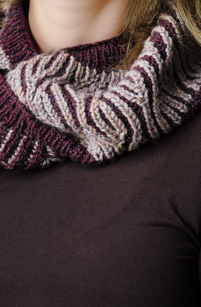 Learn to Knit a Brioche Cowl - Project Class