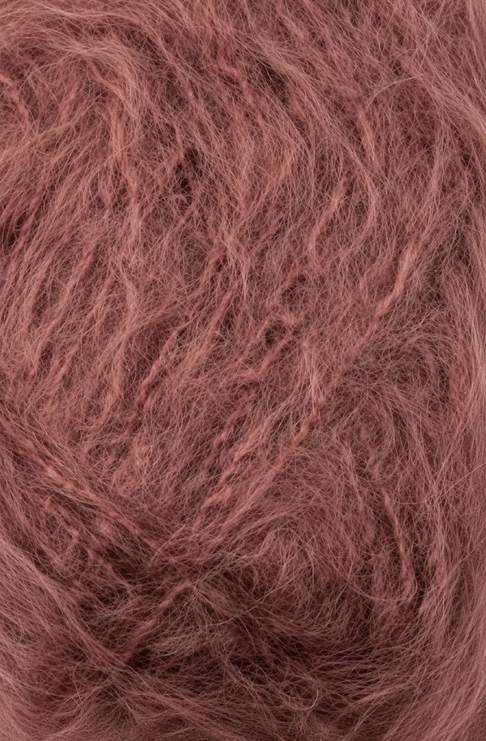 Mohair Brushed 12ply - Vintage Rose