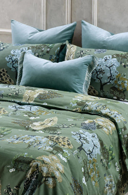 Yuttari Sage Duvet Cover Set
