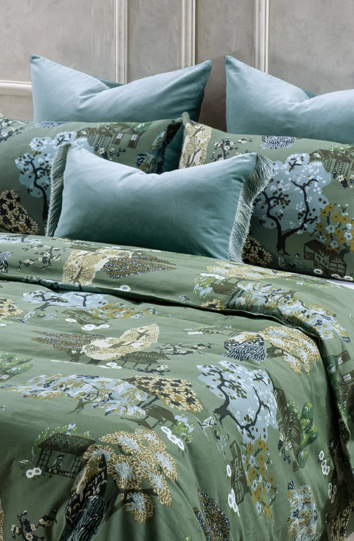 Yuttari Sage Duvet Cover Set