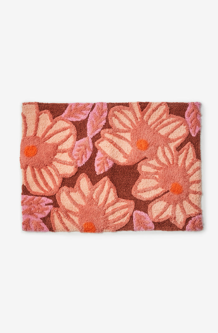 Azalea Pink Bath Mat