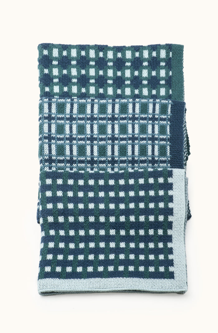 Basento Denim Washcloths - set of three