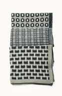 Basento Graphite Washcloths - Set of Three