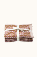 Basento Rose Gold Washcloths - Set of Three