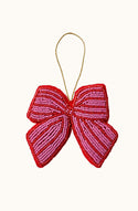 Bow Pink Christmas Decoration