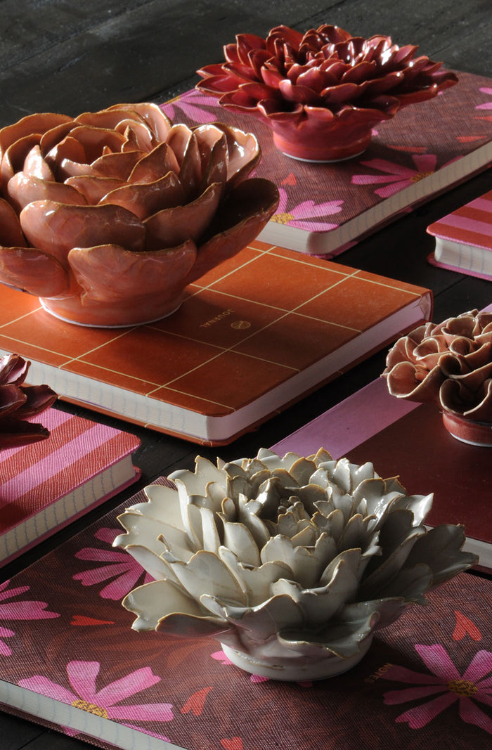 Ceramic Flower - Blush Pink Madonna Azalea