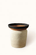 Contenere Natural/Black Basket Small