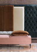 Renzo Dusky Pink Ottoman