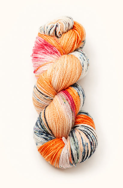 High Twist Merino 4ply - Sunset Over the Snow