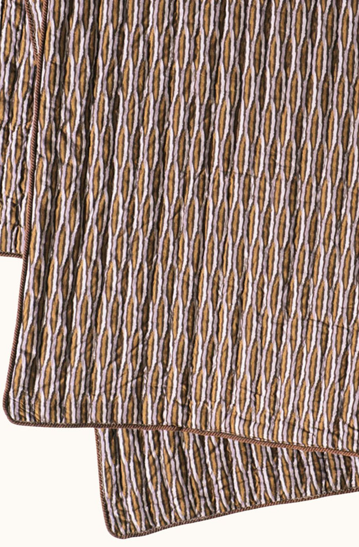 Kumo Rose Gold Cot Quilt