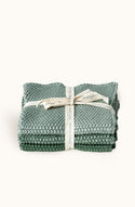 Lavette Sage Washcloths - Set of Three