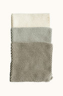 Lavette Taupe Washcloths - Set of Three