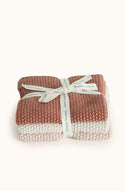 Lavette Vintage Rose Washcloths - Set of Three